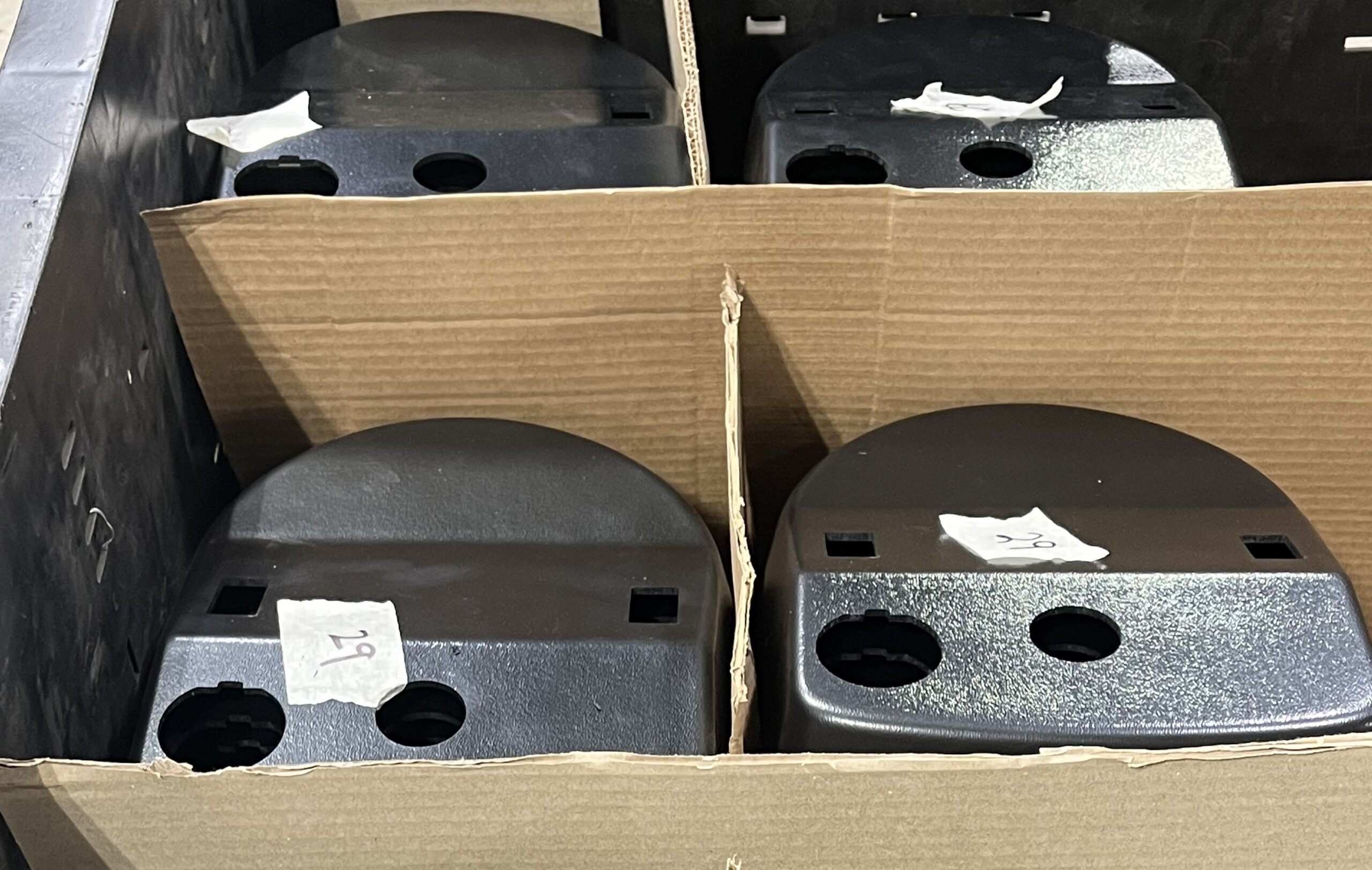 Custom Plastic Thermoformed Parts Ready to Ship