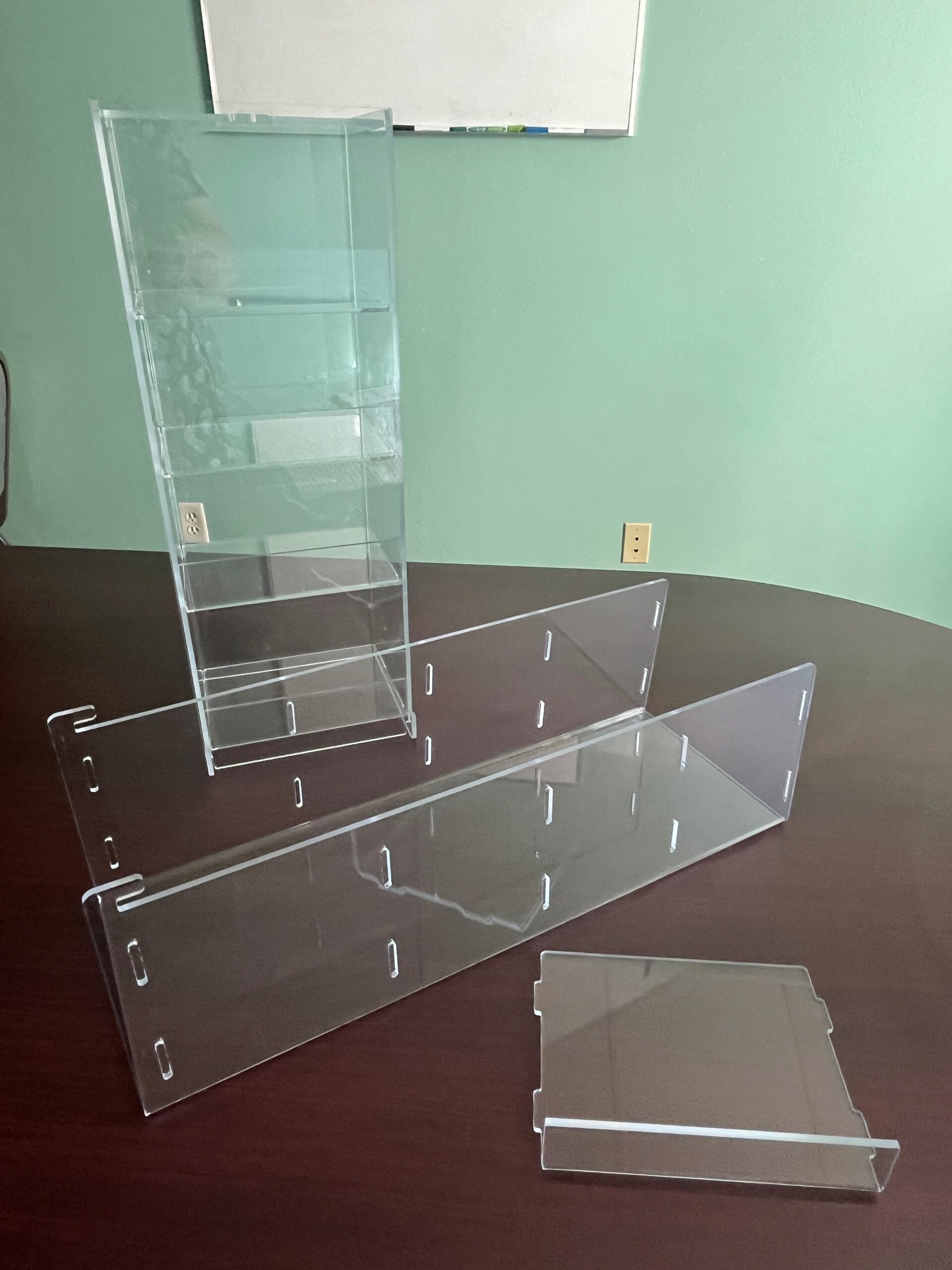 Heat Bending Thermoforming Acrylic Racks 3